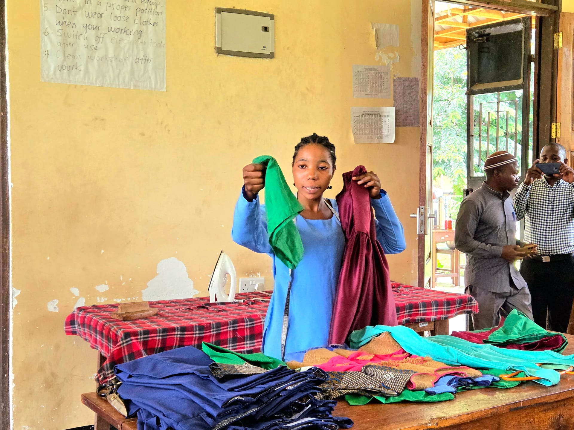 Hands-on practical training at FDC workshop