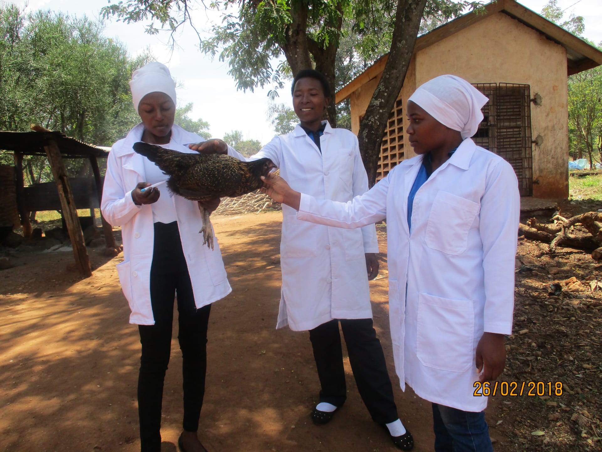 Agriculture & Poultry training at FDC